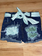 Load image into Gallery viewer, Mermaid Denim Short Set
