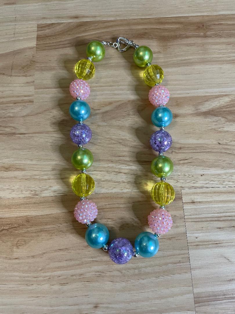 Multicolor Bubble Necklace