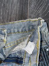 Load image into Gallery viewer, Sequin Blue Denim Shorts
